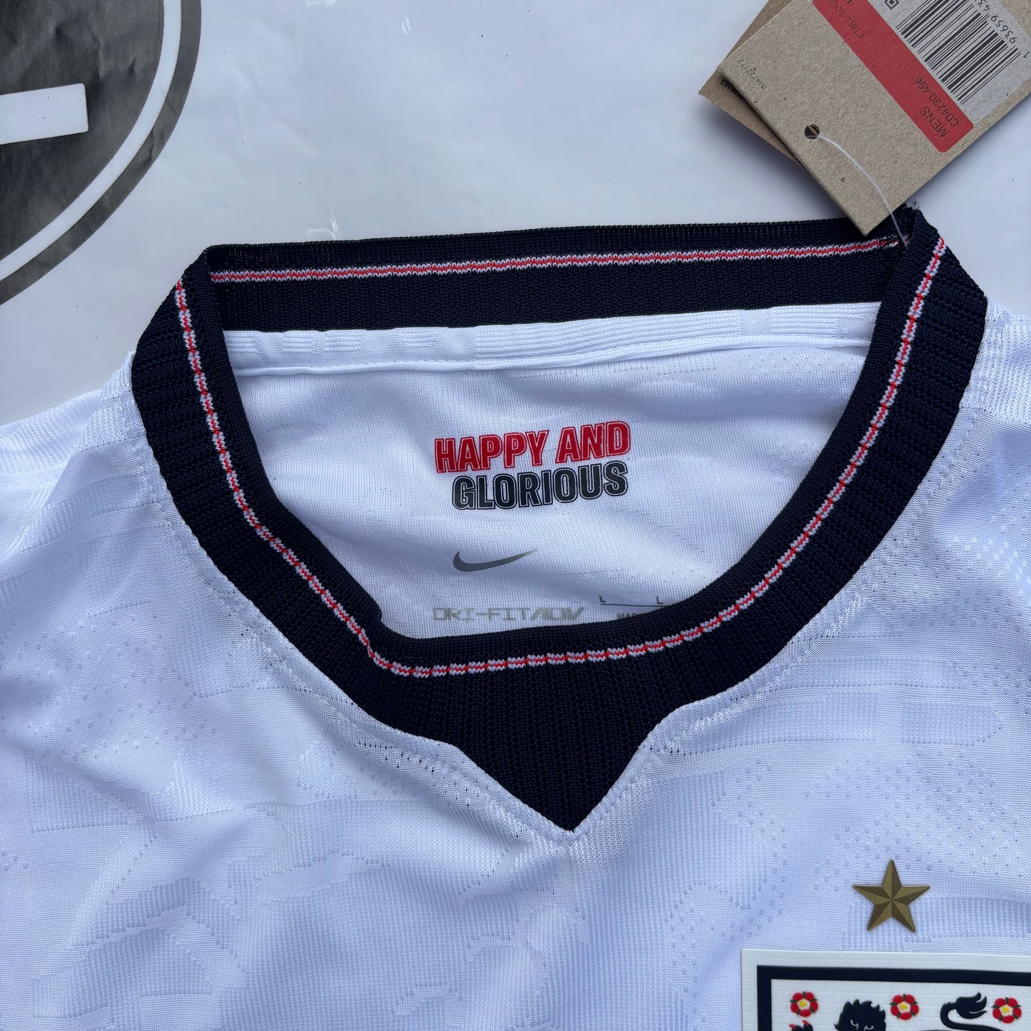 Sélection Nationale Anglaise Maillot Domicile ( Home )